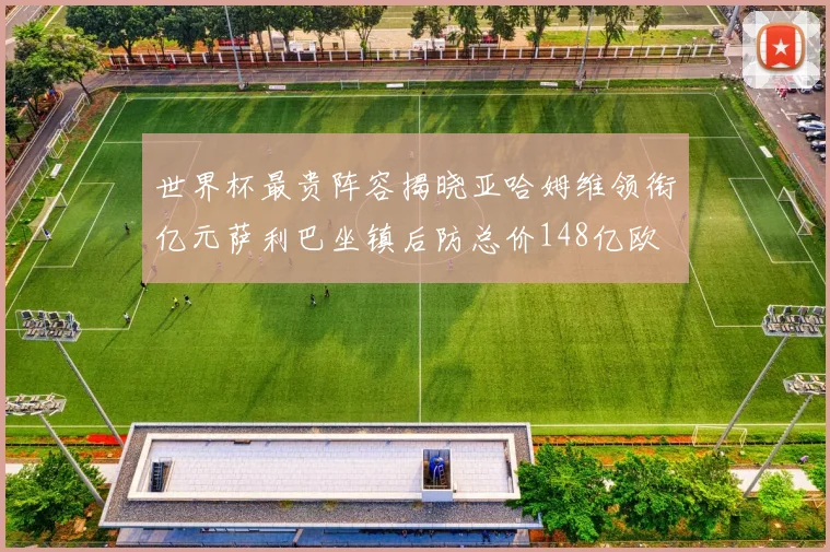 世界杯最贵阵容揭晓亚哈姆维领衔亿元萨利巴坐镇后防总价148亿欧